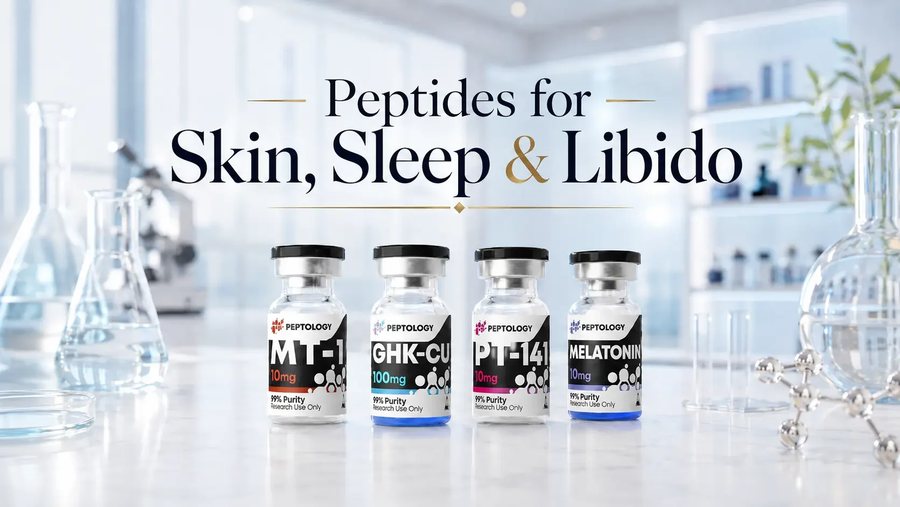 Peptidi per la pelle, il sonno e la libido: la guida completa alla categoria