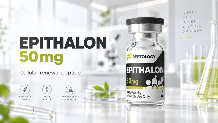 Epithalon 50 mg – telomerasi e regolazione dell'orologio biologico