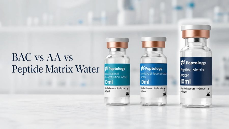 Acqua batteriostatica, acido acetico o acqua con matrice per ricostituire?