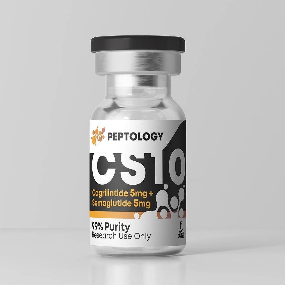 CS10 (Cagrilintide 5 mg + Semaglutide 5 mg) – Doppio agonista GLP-1/amilina